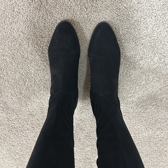 Steve Madden Black Over the Knee Boots - Picture 4 of 8